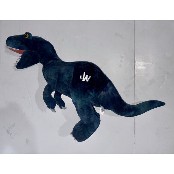 2017 Jurassic World 2 Blue Raptor Velociraptor Dinosaur Stuffed Animal Toy Plush - Picture 1 of 4